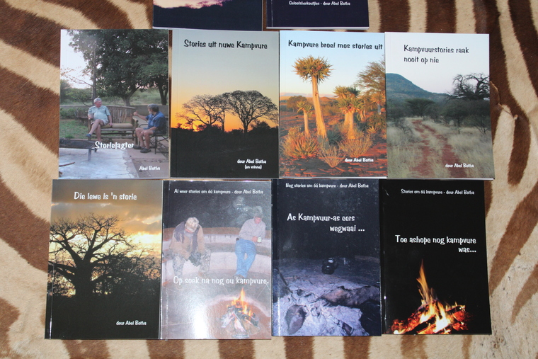 Abel Botha se jag- en kampvuurboeke - My negende boek nou beskikbaar. 